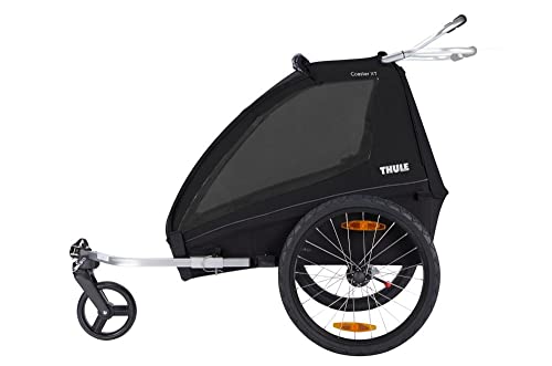 Thule Coaster XT Remorque de Vélo pour Enfants, Noir