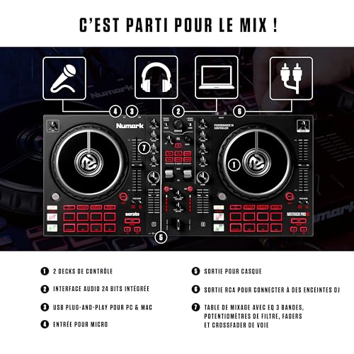 Numark Mixtrack Pro FX Contrôleur DJ