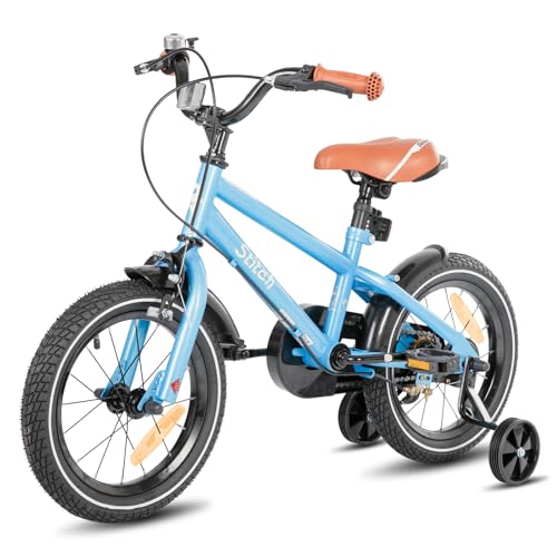 Stitch Vélo Enfant 14/16 pouces avec stabilisateurs, coloris varié
