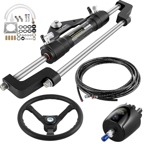 VEVOR Kit Direction Hydraulique pour Bateau 300 HP
