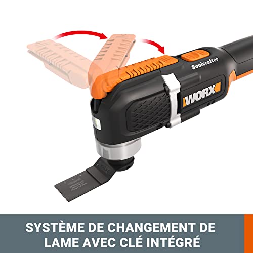 WORX Outil Oscillant Sans Fil 20V
