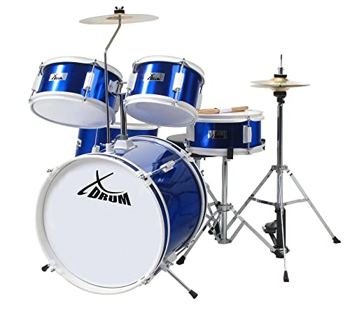 XDrum Junior Batterie pour Enfants, Bleue