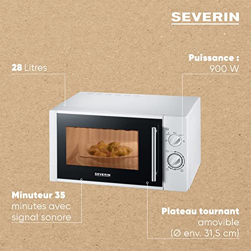 Severin MW 7772 Micro-ondes 28L 900W