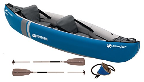 Sevylor Adventure Kit Kayak Gonflable, 2 Personnes