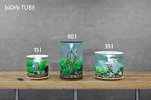 biOrb Tube LED Aquarium Acrylique, 30L