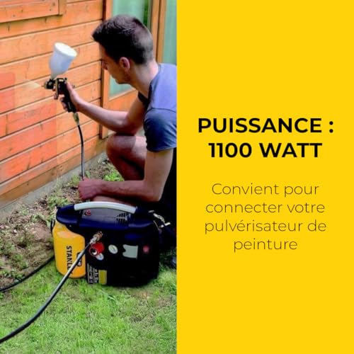 Stanley Compresseur d'Air Portable DN200/10/5, 5L 10 Bar