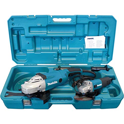 Makita Pack 2 Meuleuses d'Angle GA9020R/9558NB