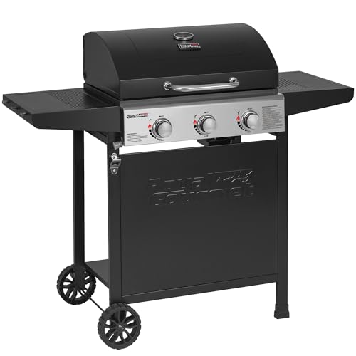 Royal Gourmet Barbecue à Gaz sur Chariot 3 Brûleurs 9kW