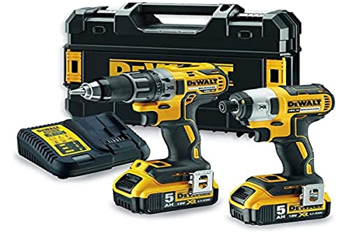 DeWalt DCK268P2T Kit 2 Outils: Perceuse DCD791 + Visseuse DCF887