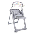 Chicco Polly Magic Relax Chaise haute évolutive, Gris