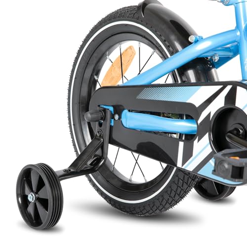 Stitch Vélo Enfant 14/16 pouces avec stabilisateurs, coloris varié
