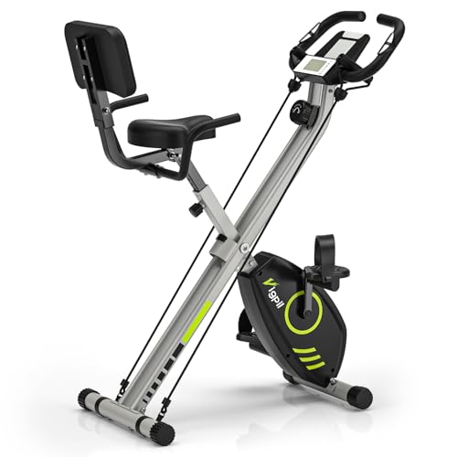 Vélo d'Appartement Pliable Magnétique avec Dossier et LCD